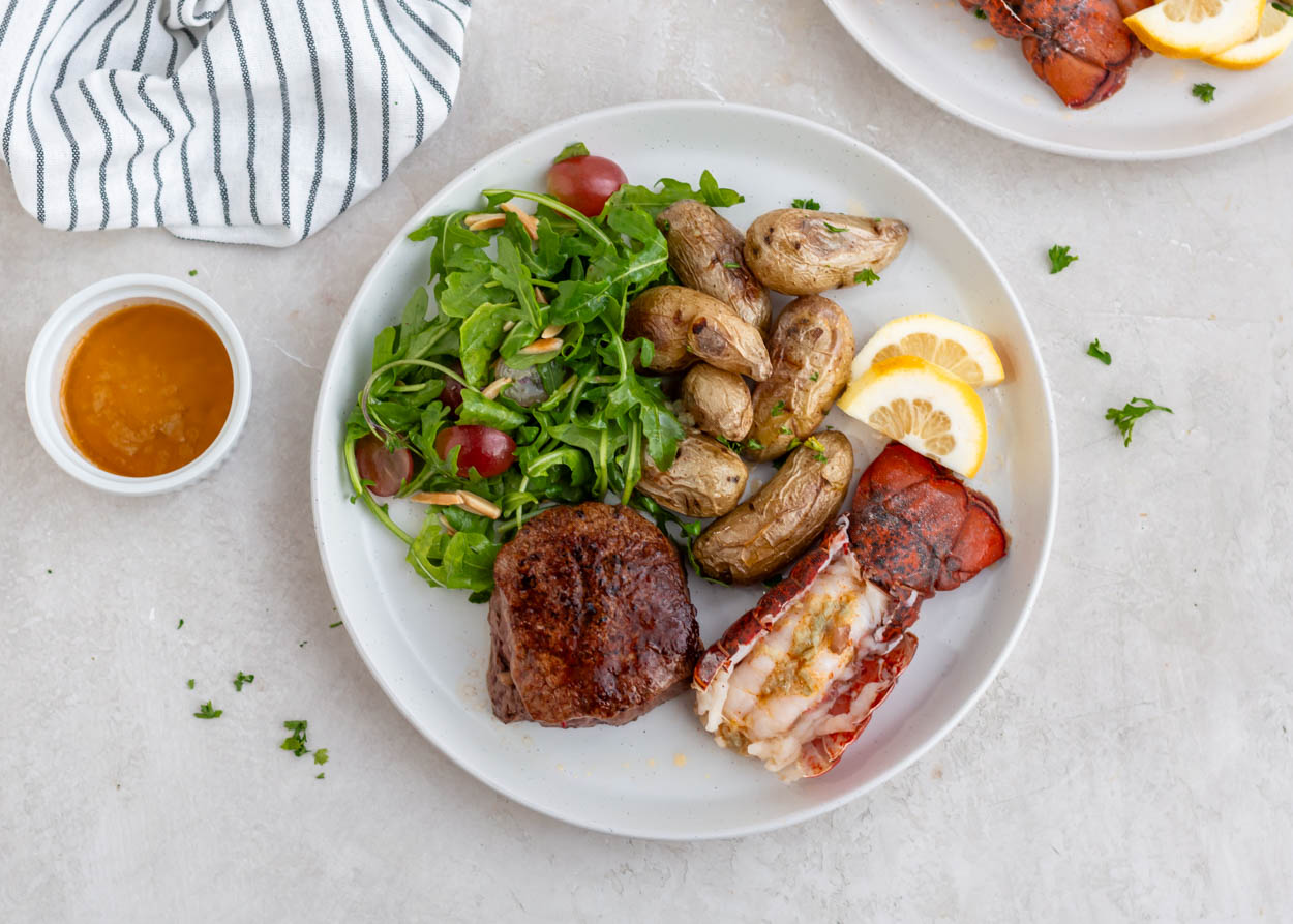 Celebration Surf and Turf (steak and lobster) | Cook Smarts