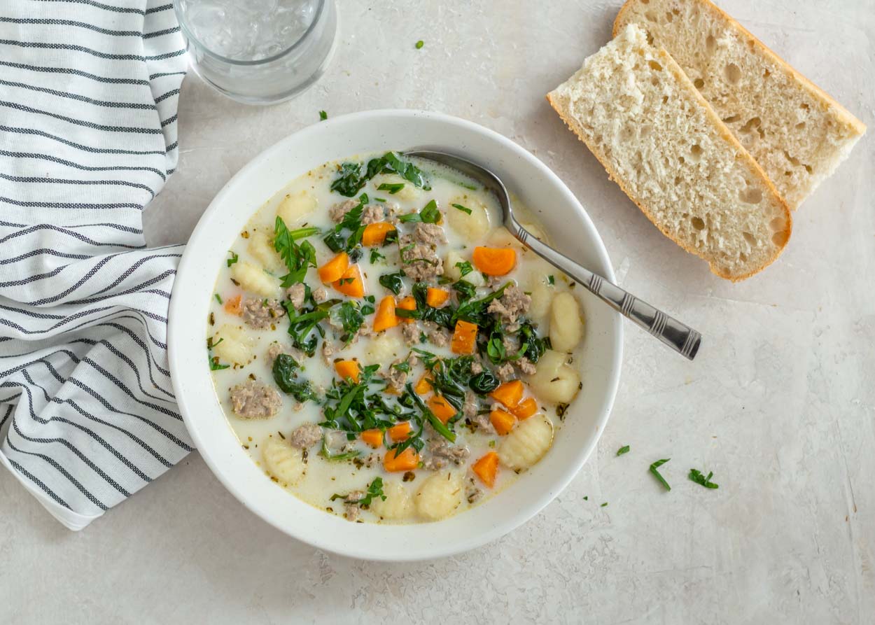 Creamy Chicken and Gnocchi Soup | Cook Smarts