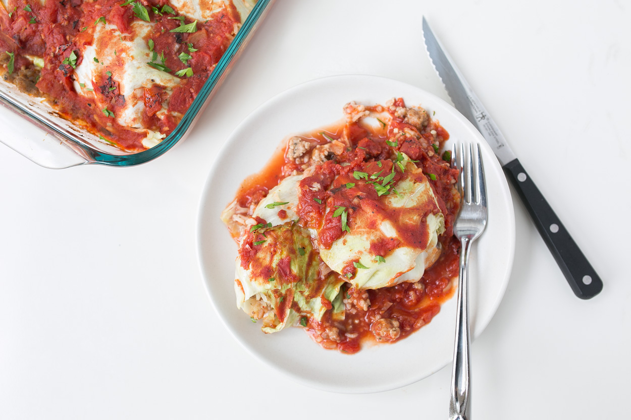 Cabbage Rolls Stuffed with Pork and Leftover Rice Pilaf | Cook Smarts