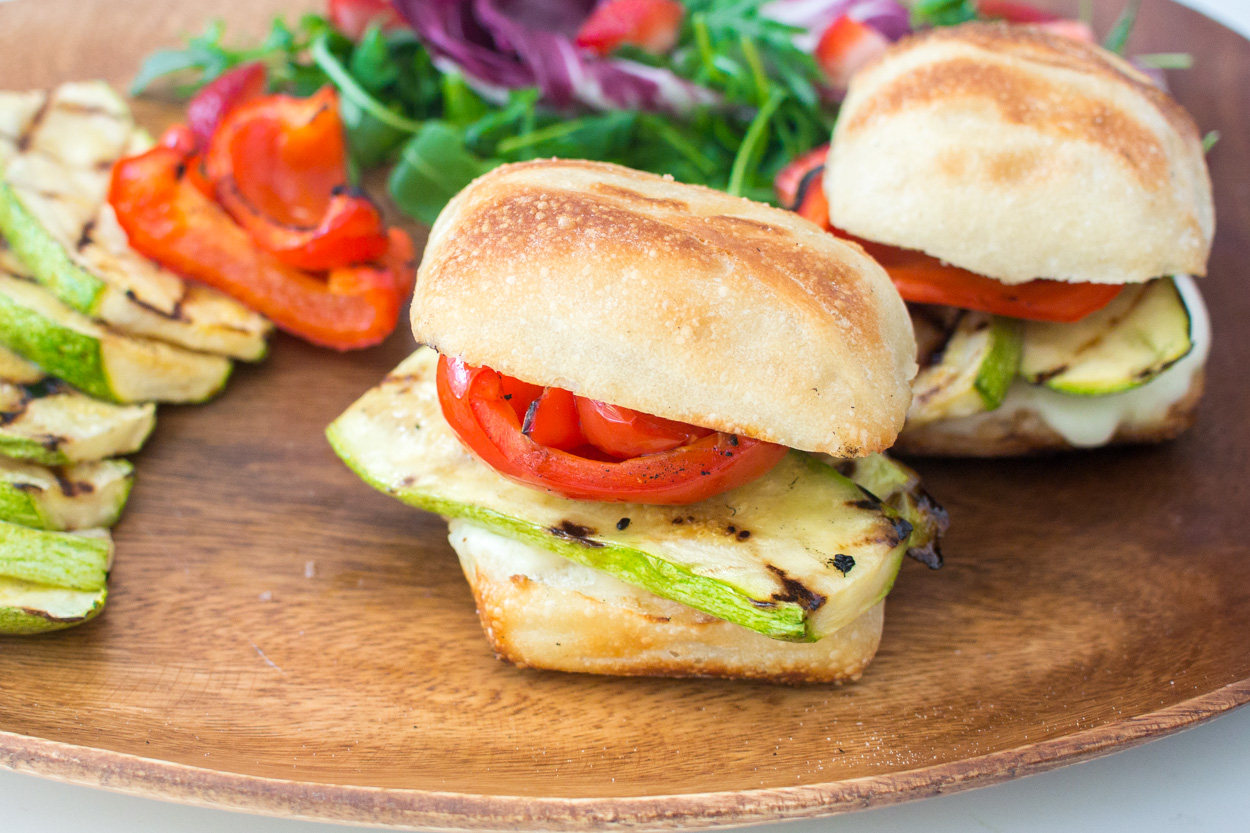 Paninis with Leftover Grilled Veggies Cook Smarts