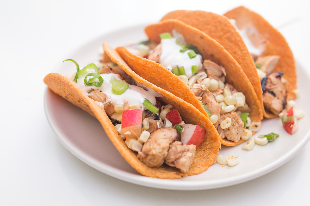 Honey-Mustard Chicken Tacos | Cook Smarts