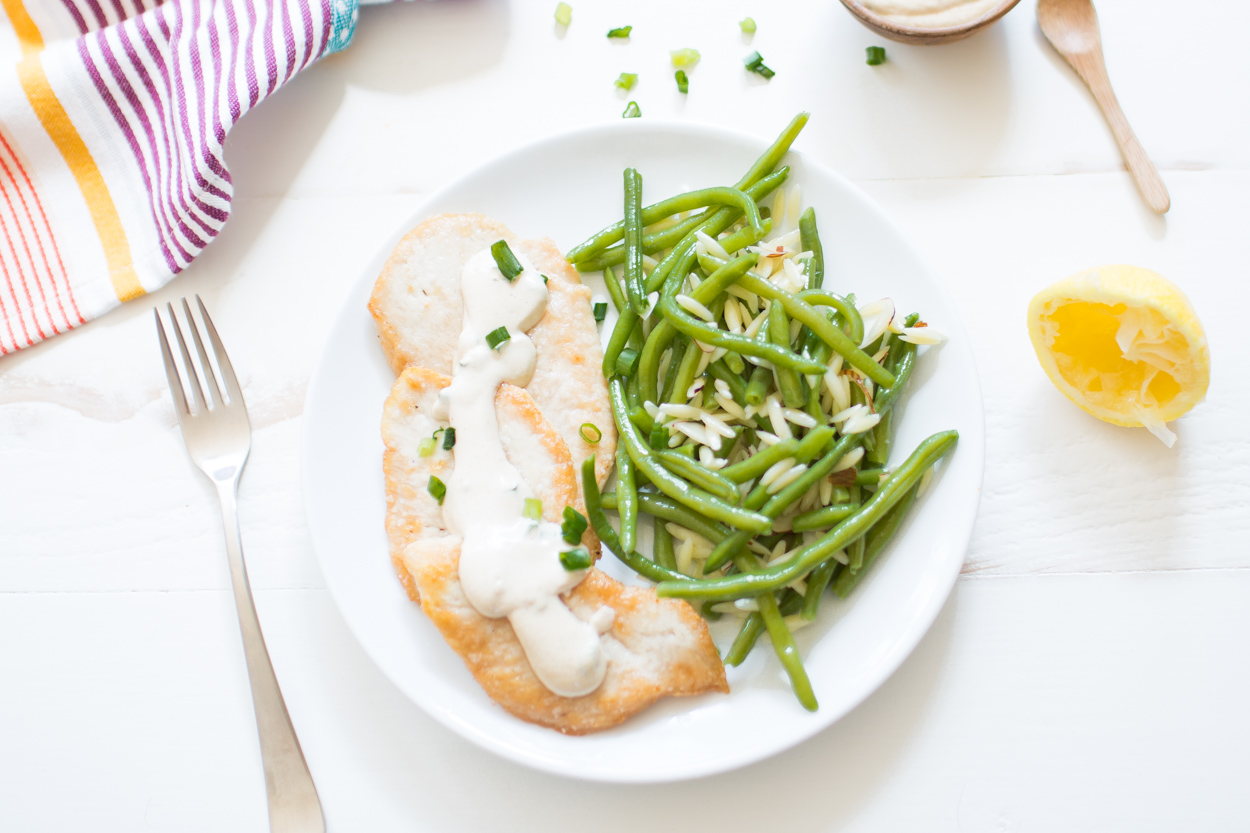 Turkey Cutlets with Creamy Pan Sauce | Cook Smarts