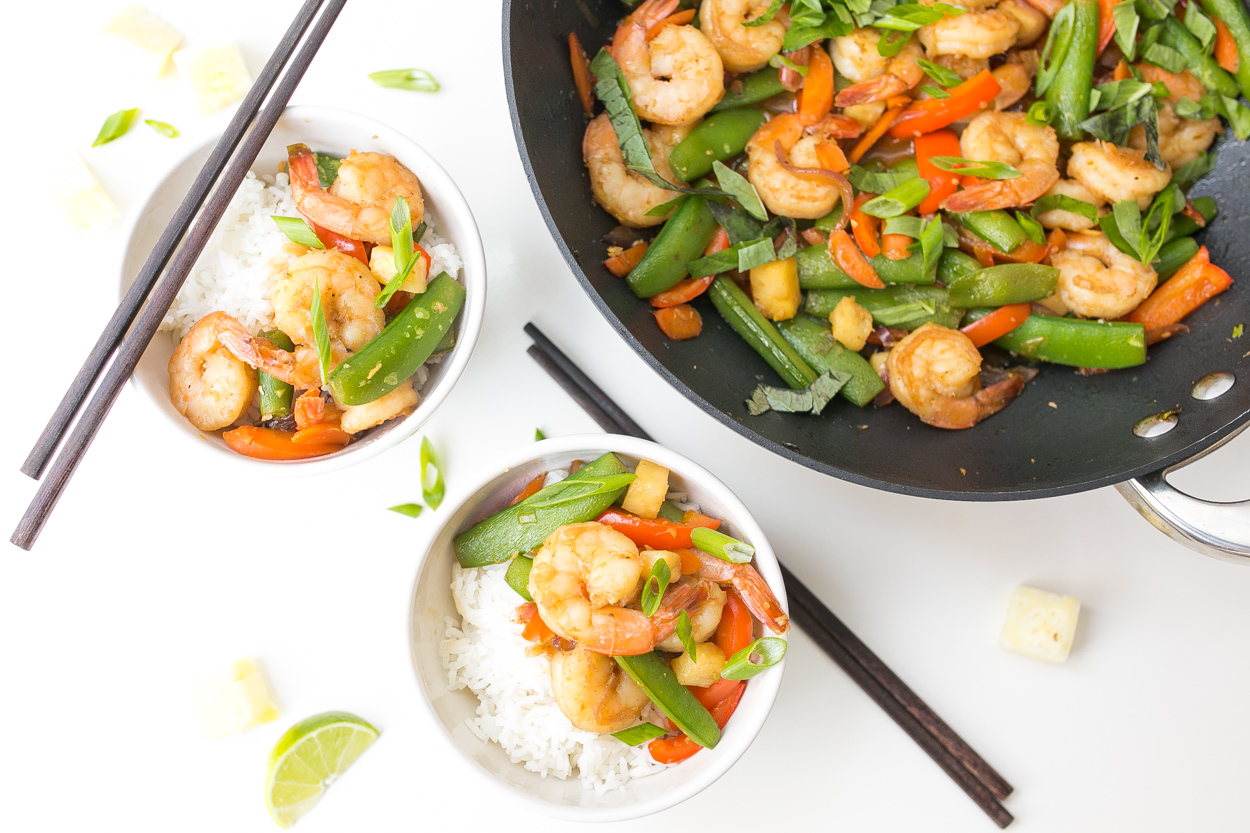 Teriyaki Shrimp Stir-fry | Cook Smarts