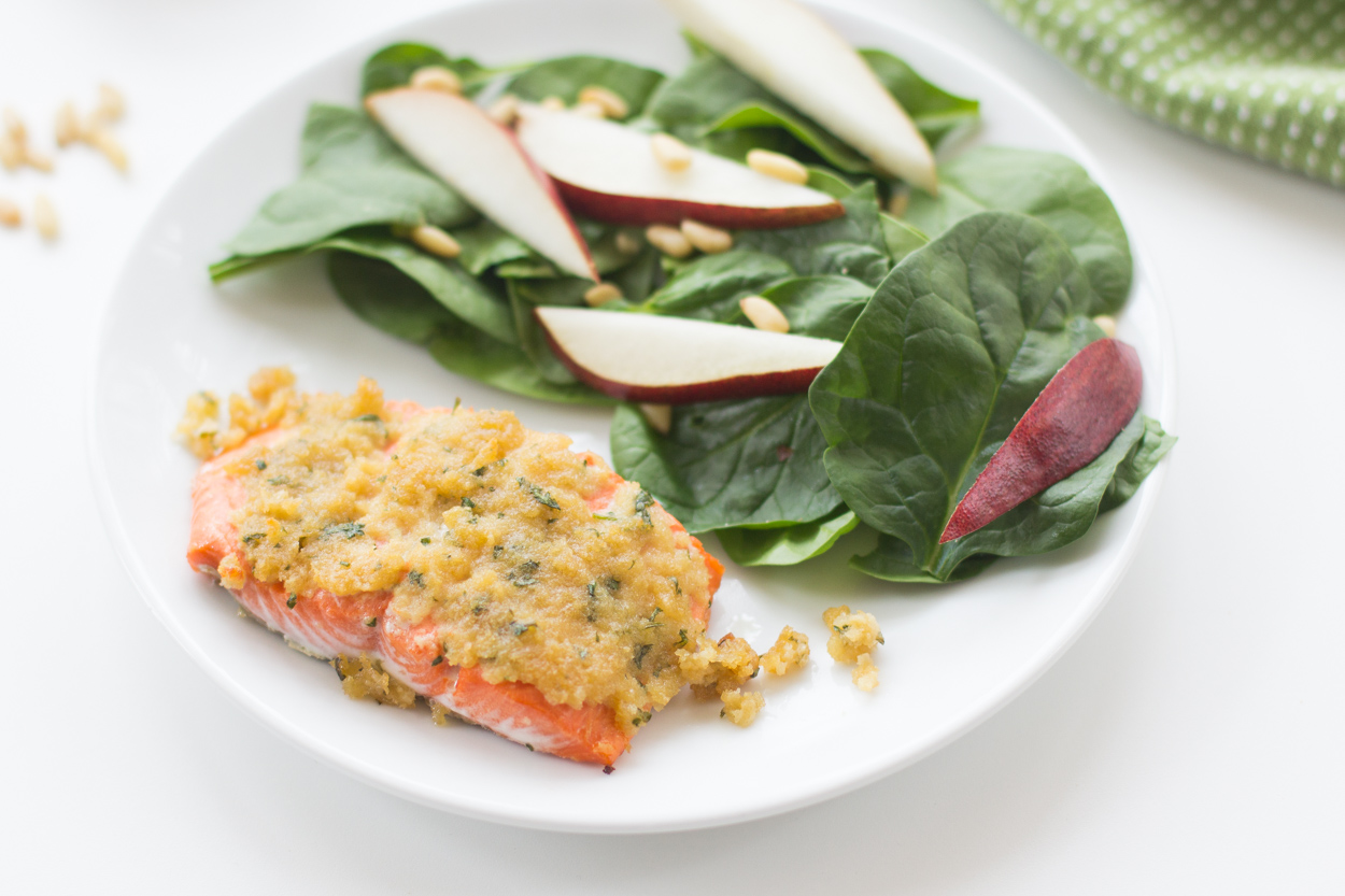 Maple-Dijon Panko Salmon | Cook Smarts