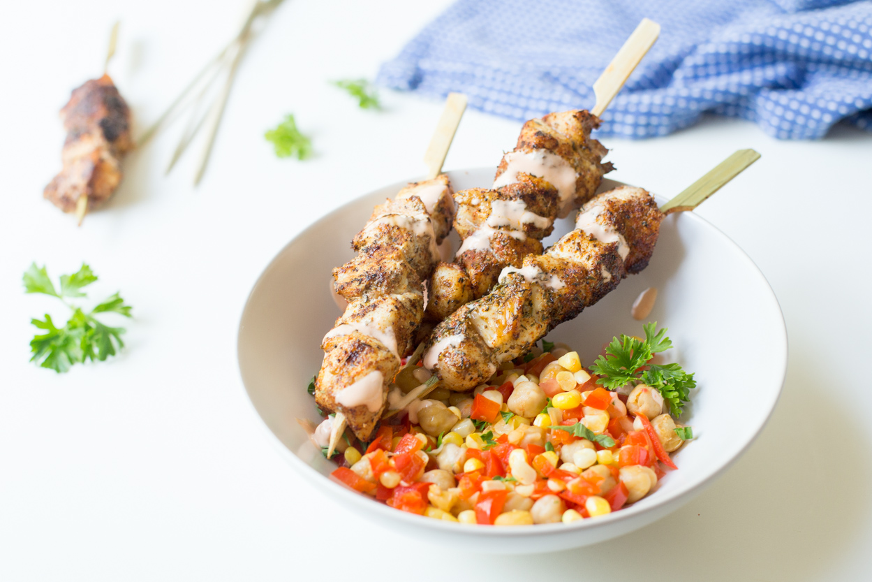 Adobo Spice Chicken Kebabs Cook Smarts