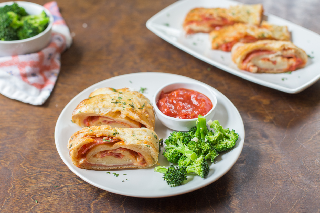 Stromboli with Mozzarella and Salami | Cook Smarts