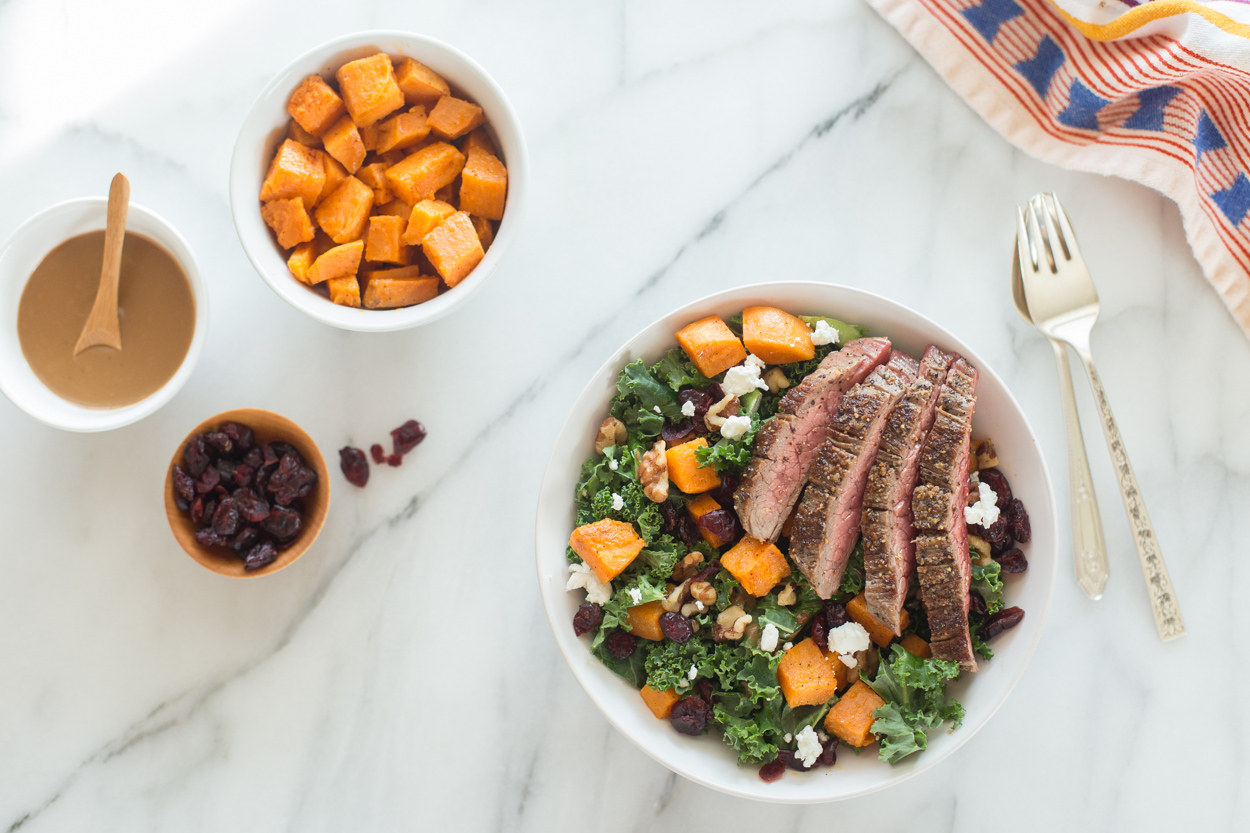 Steak and Kale Salad Cook Smarts