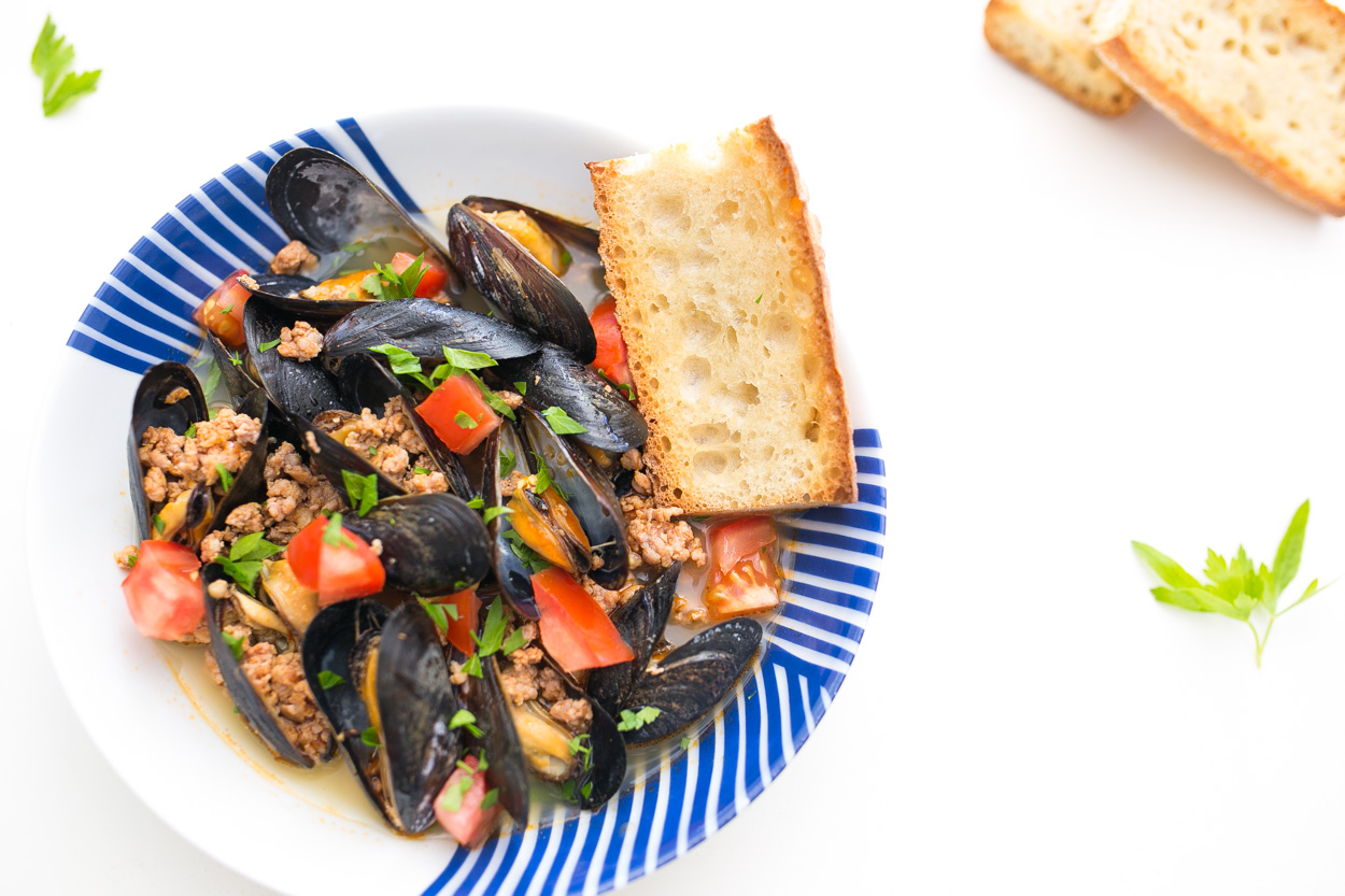 Mussels and Chorizo Cook Smarts