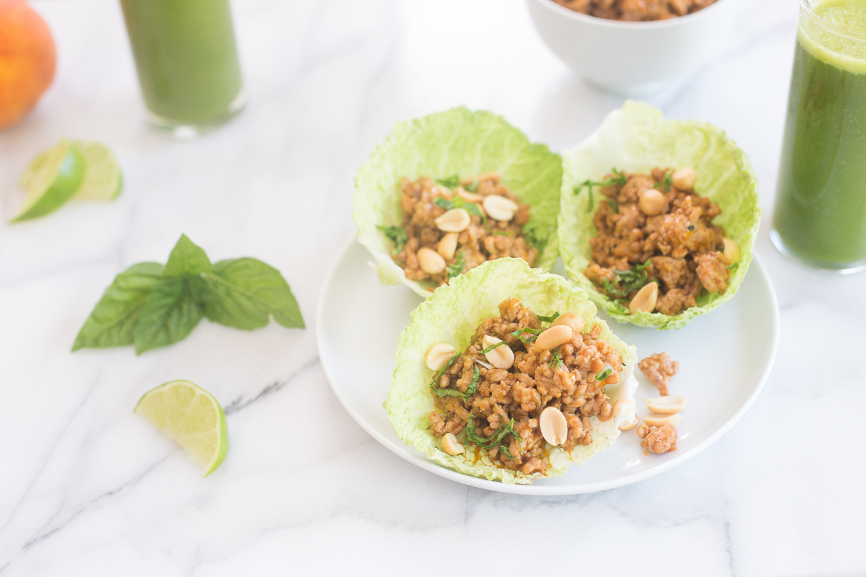 Thai Red Curry Pork Lettuce Cups Cook Smarts