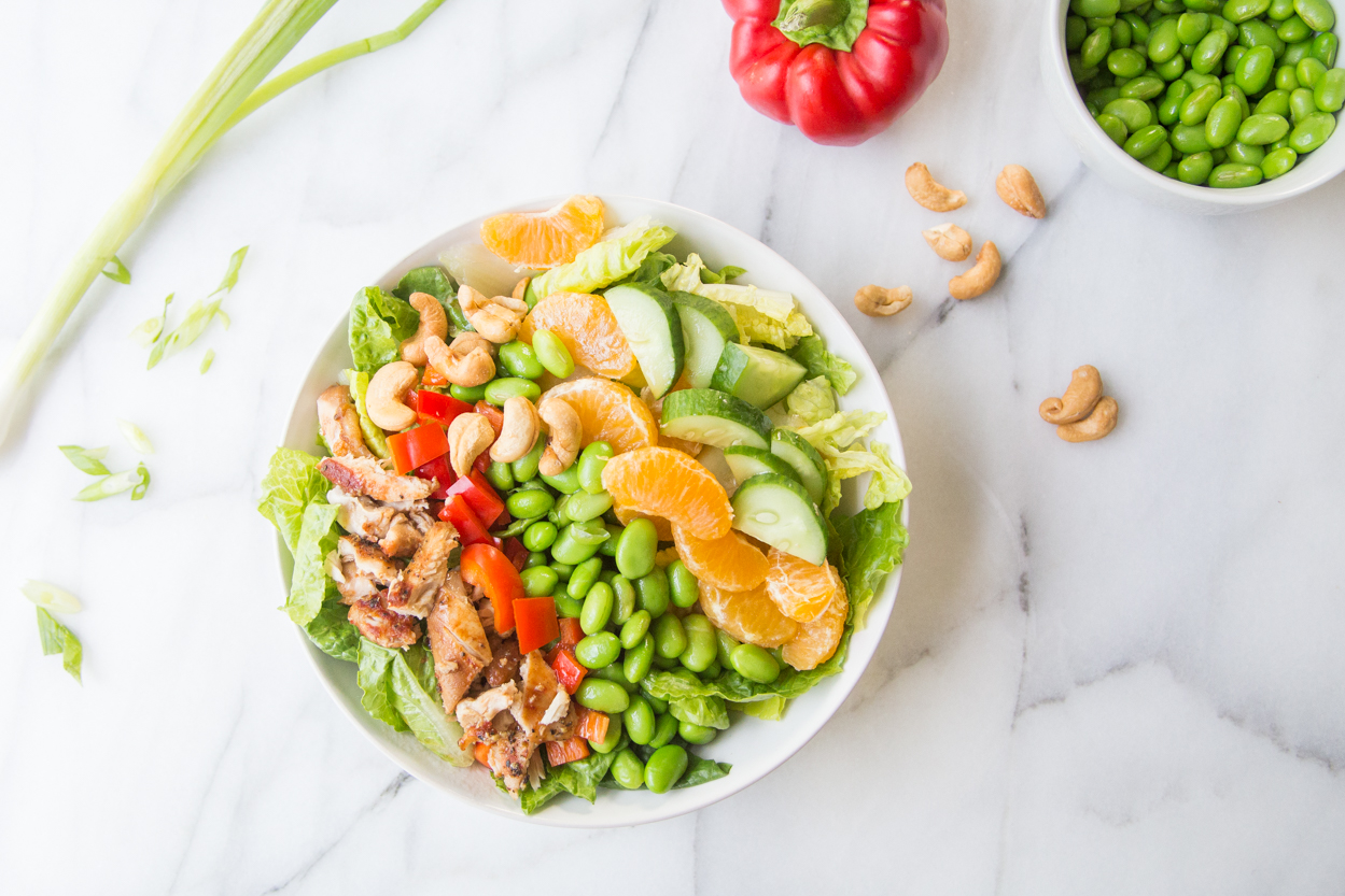 Asian Chicken Salad with Leftover Adobo Chicken | Cook Smarts